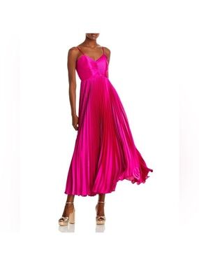 MILLY Hallie Pleated Dress